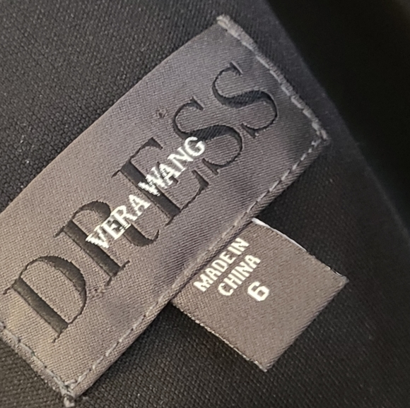 Vera Wang Party Dress Sequined Fully Lined Size 6 Green - Picture 6 of 7